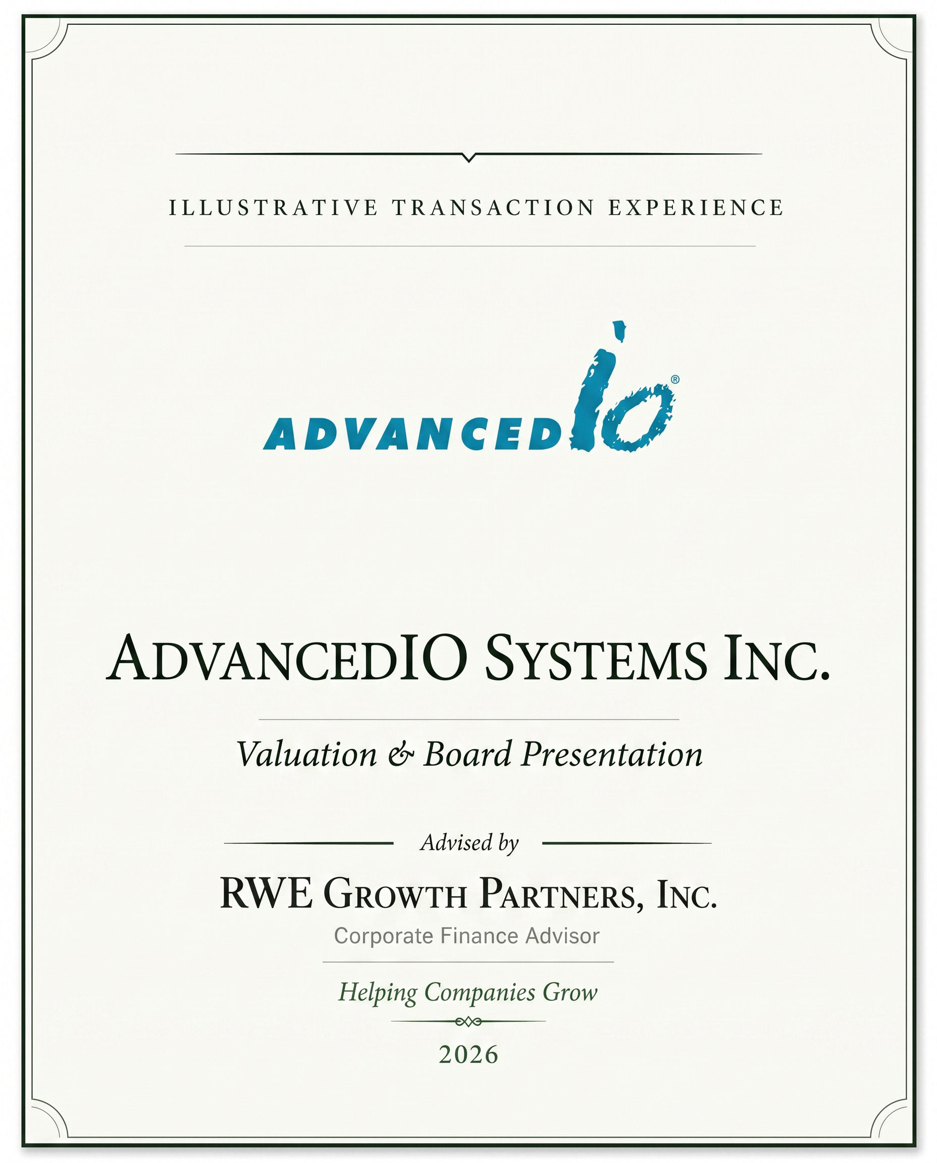 Transaction tombstone for 24 Advancedio