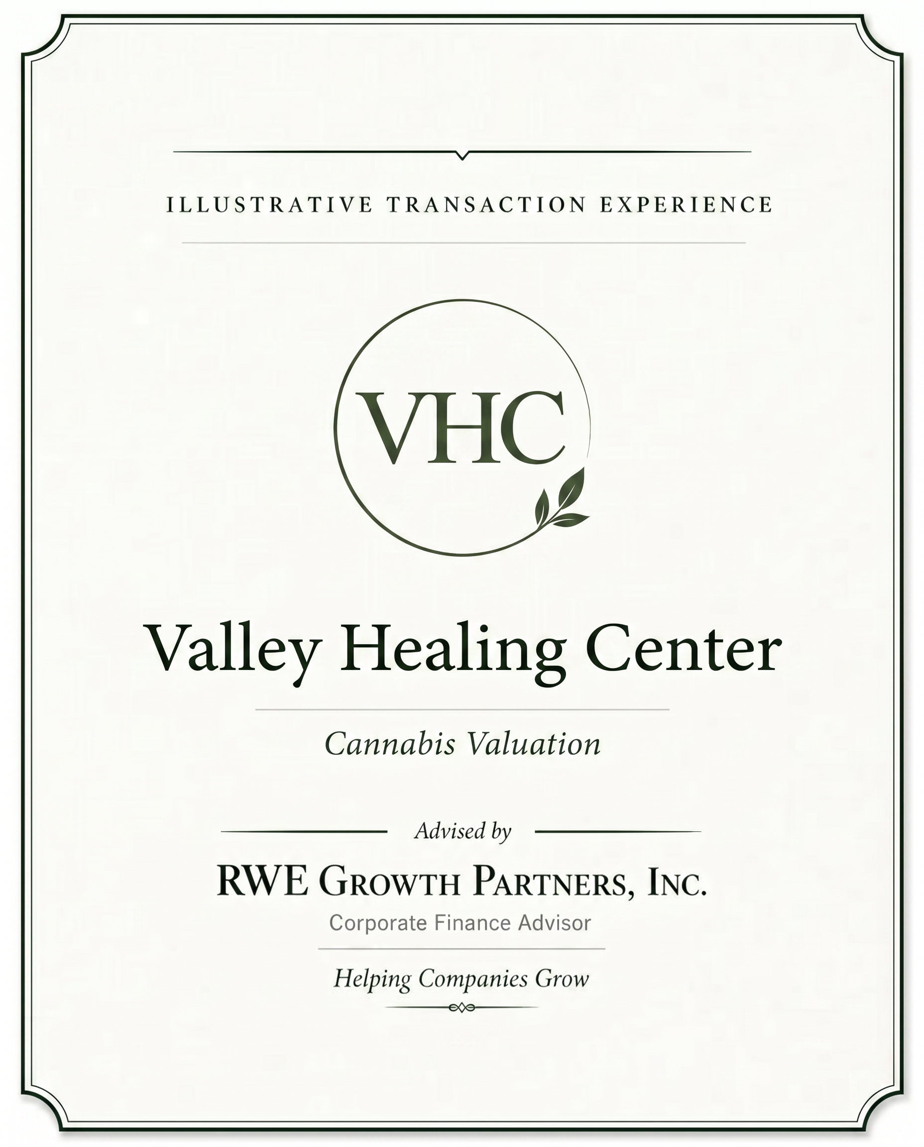 Transaction tombstone for 42 Valley Healing