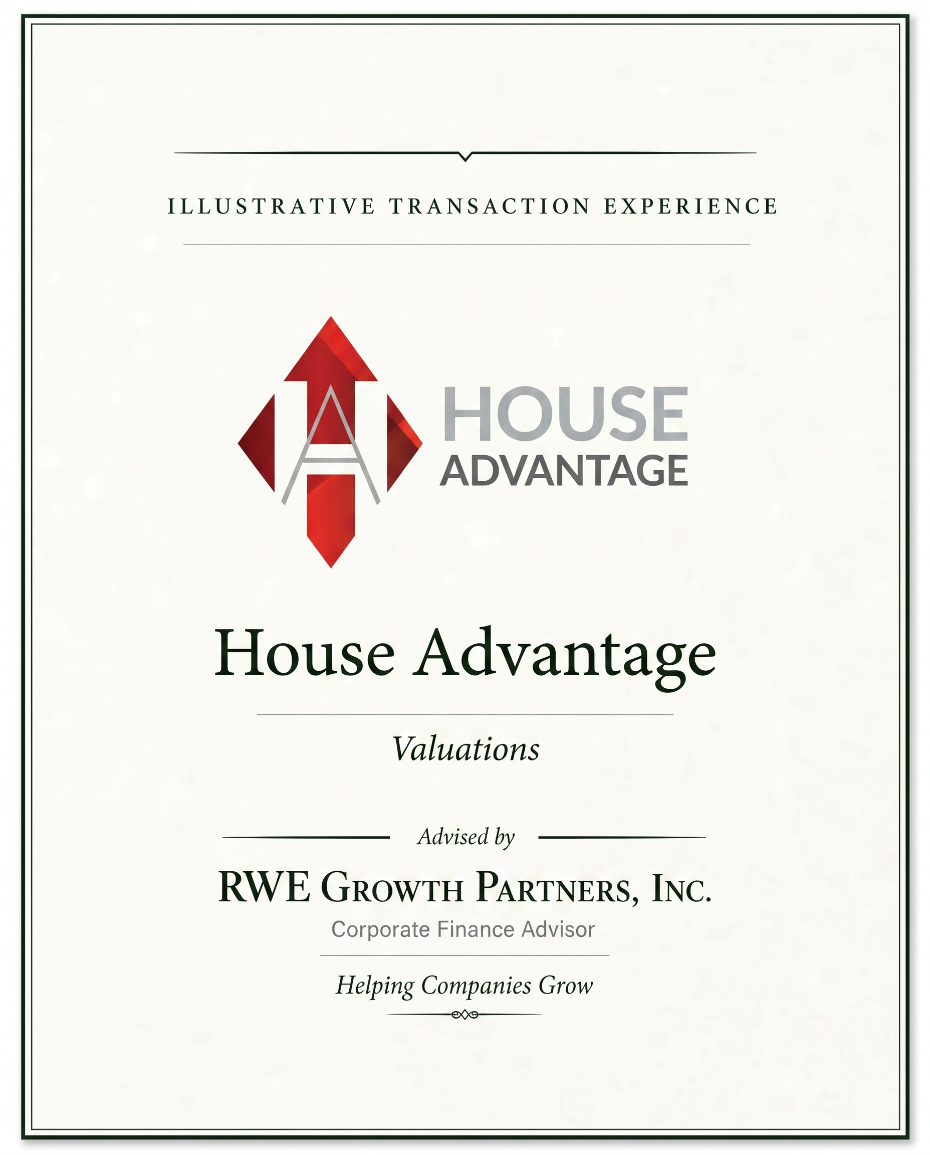 Transaction tombstone for 34 House Advantage