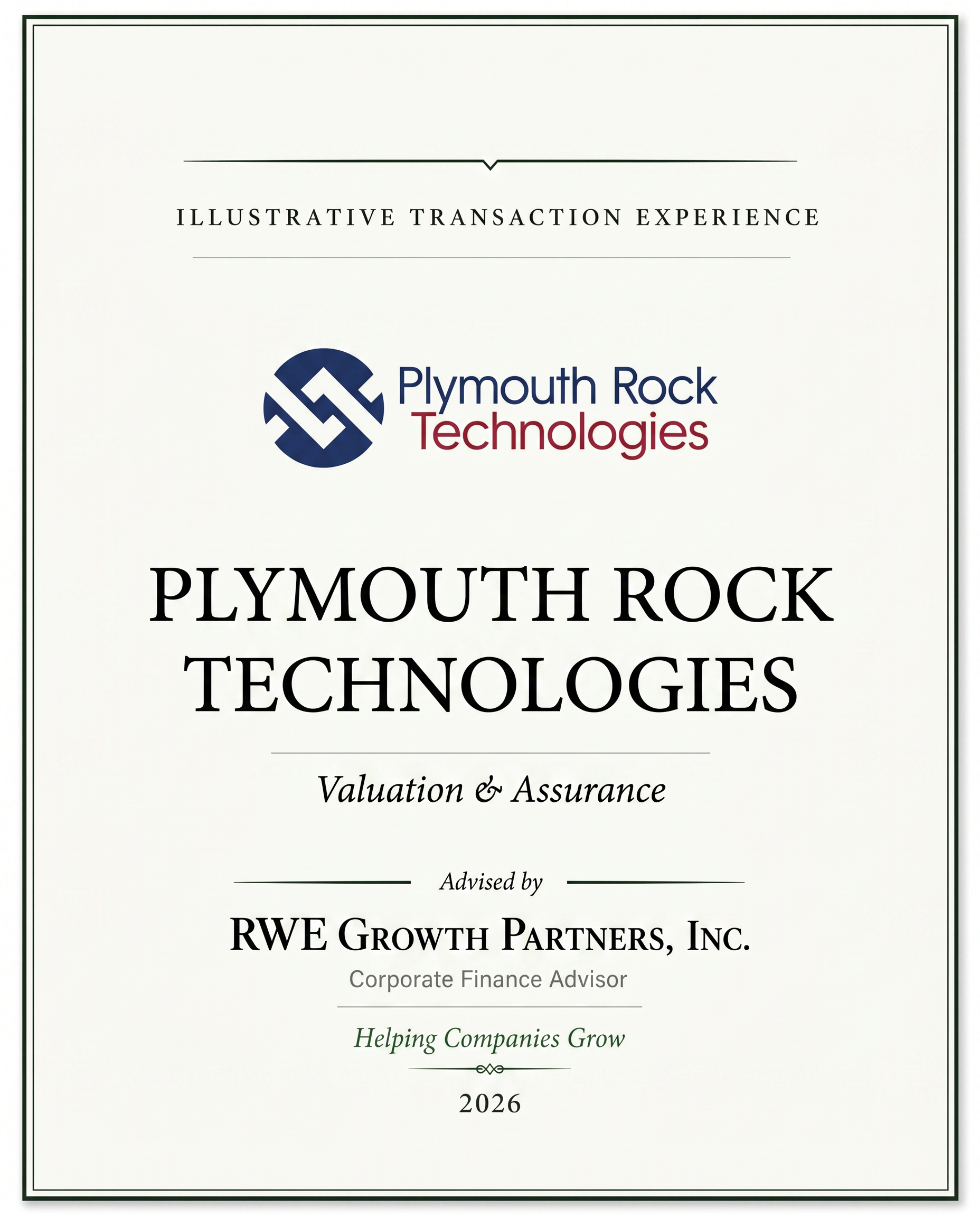 Transaction tombstone for 15 Plymouth Rock