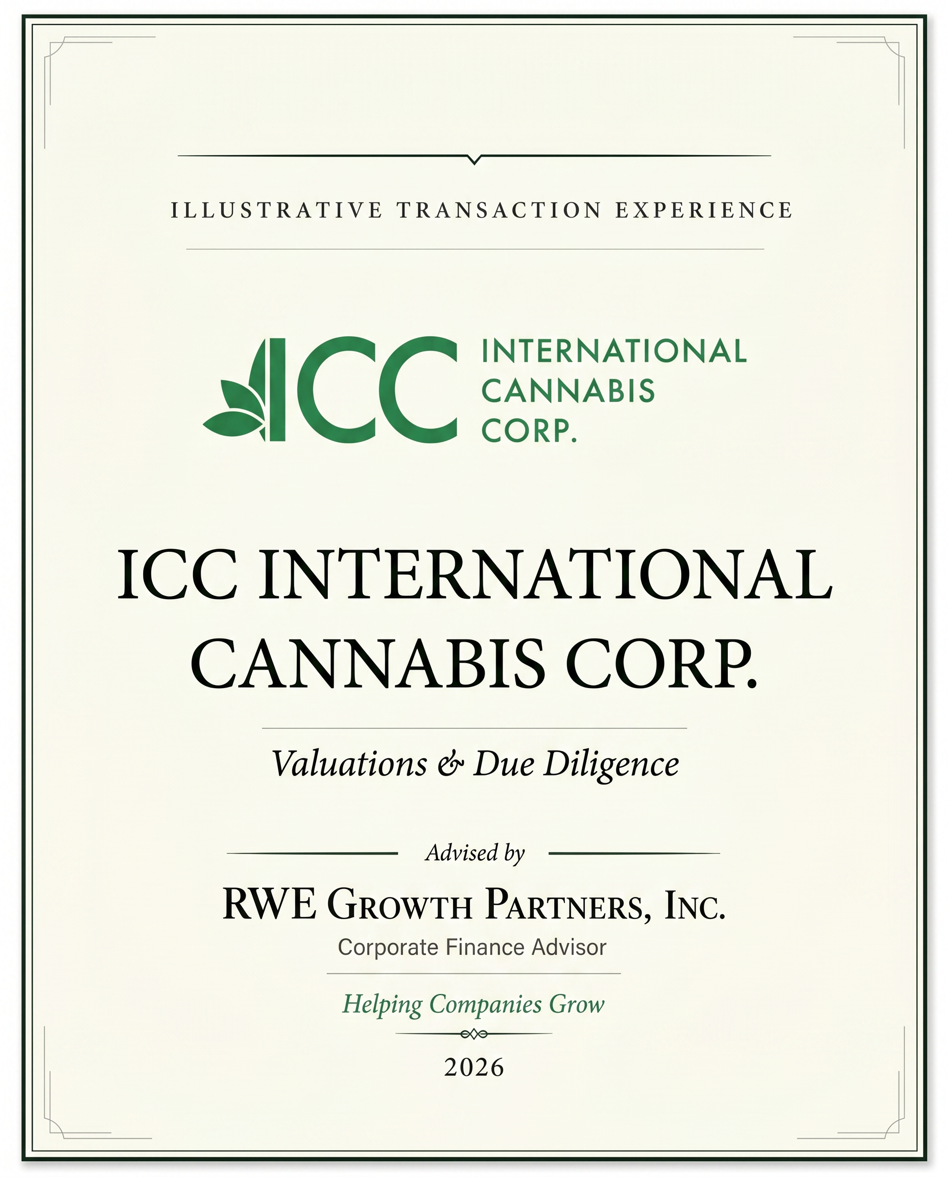 Transaction tombstone for 03 Icc Cannabis