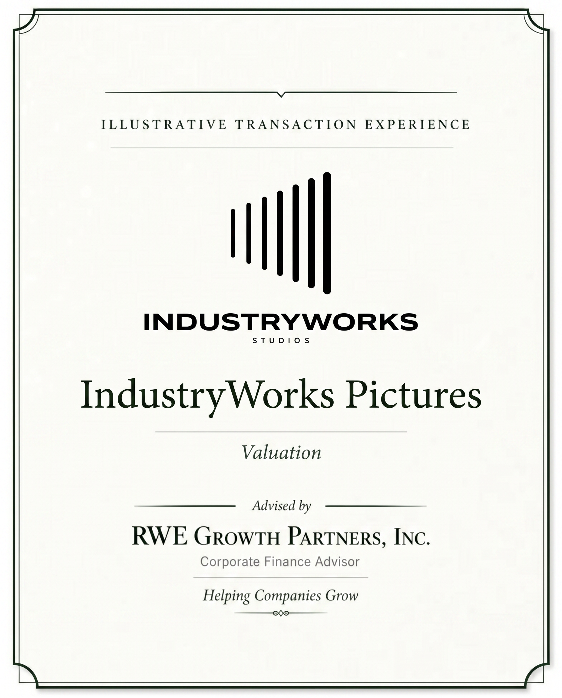 Transaction tombstone for 33 Industryworks