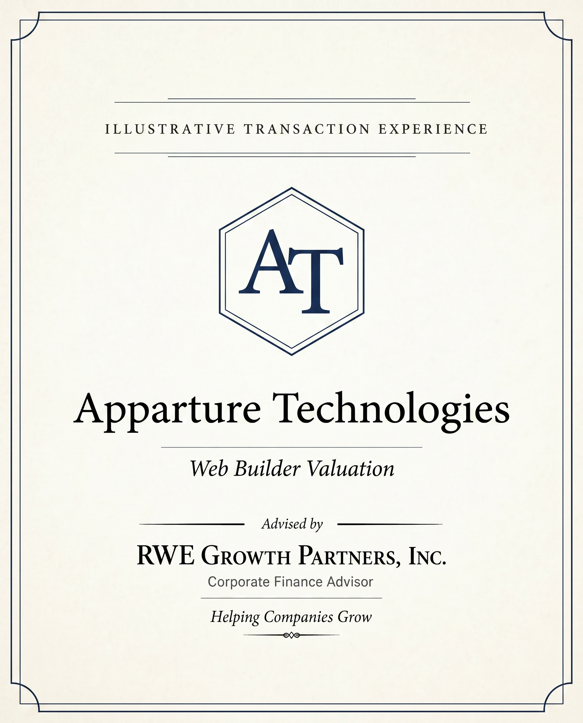 Transaction tombstone for 43 Apparture Tech